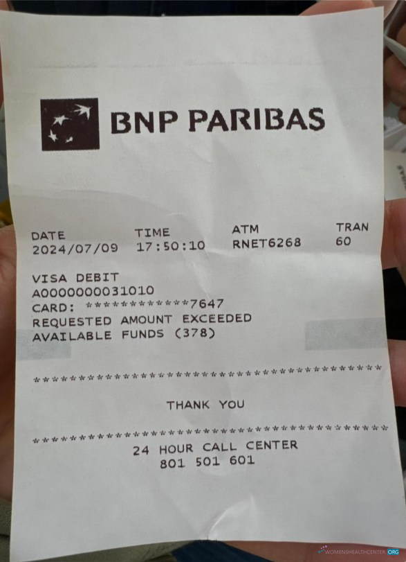 Download France BNP Paribas payment check Photoshop template